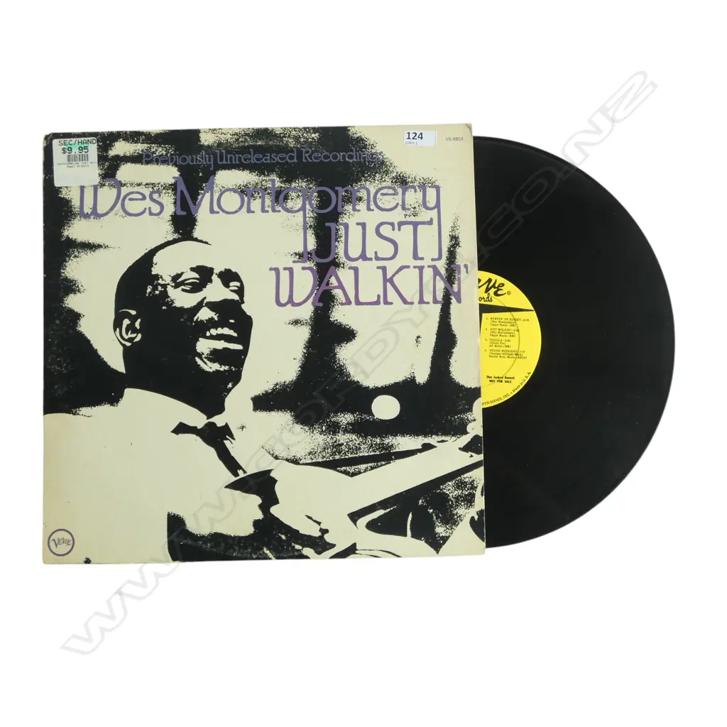 WES MONTGOMERY 'JUST WALKIN'' V6-8804 Image 1++